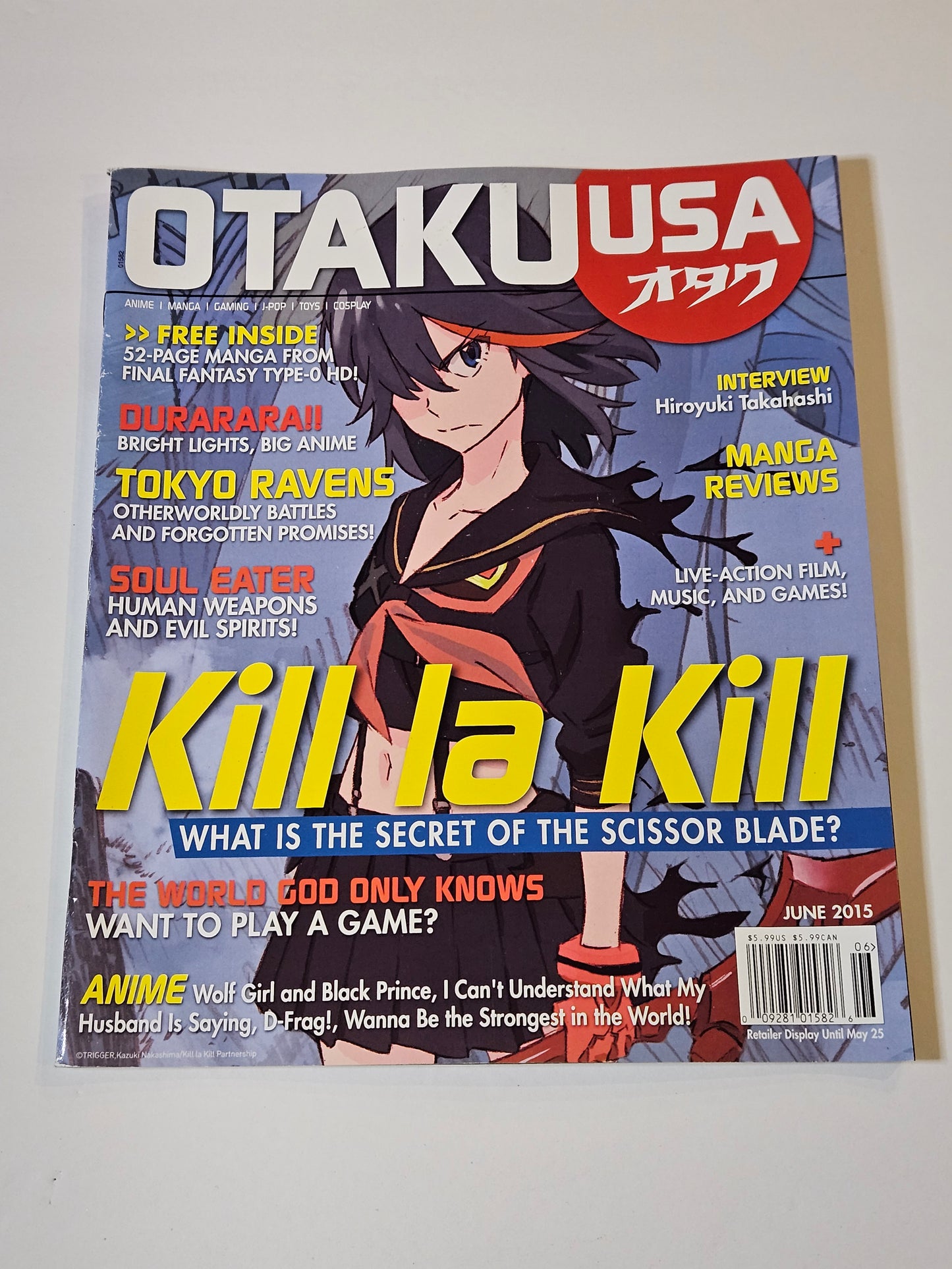 Otaku USA Magazine June 2015 Kill La Kill