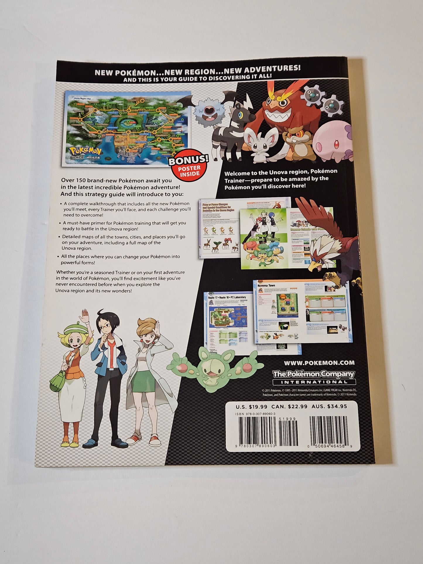 Pokemon Black & White Vol. One Guide (No Poster)