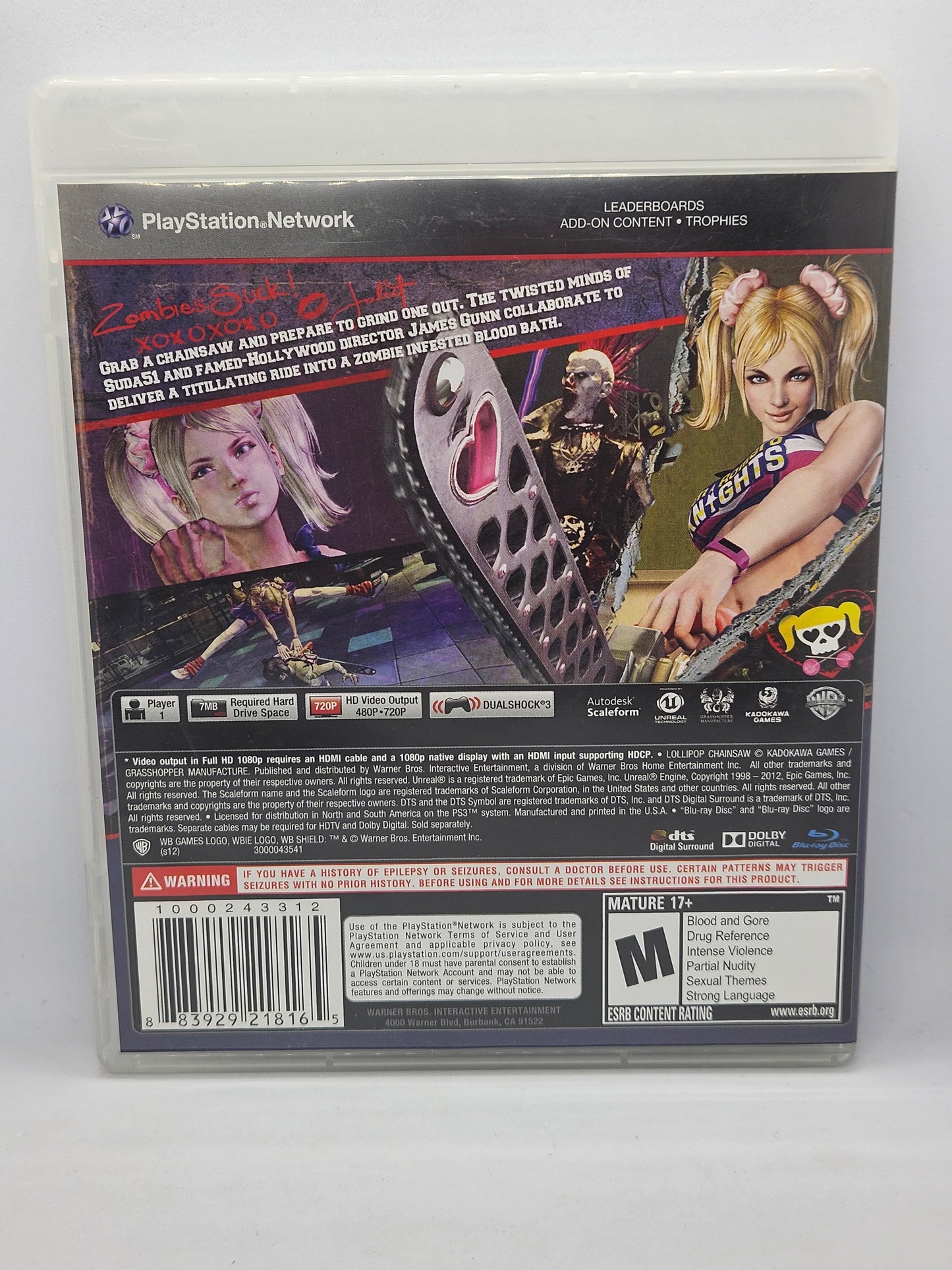 PS3 - Lollipop Chainsaw (Complete)