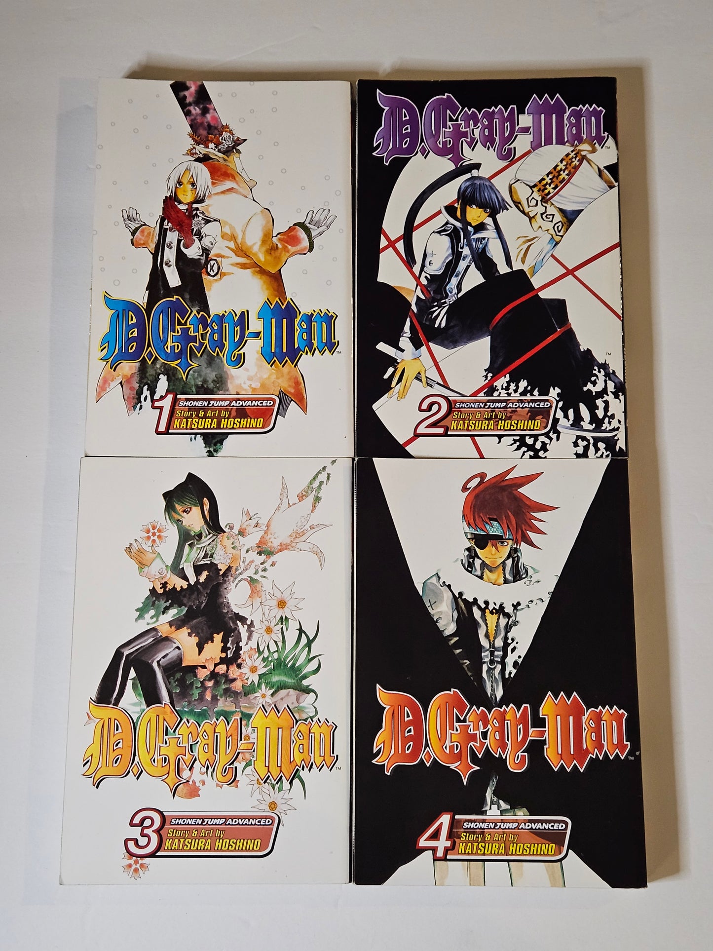 D.Gray-Man Vol. 1 -10 (Paperback)