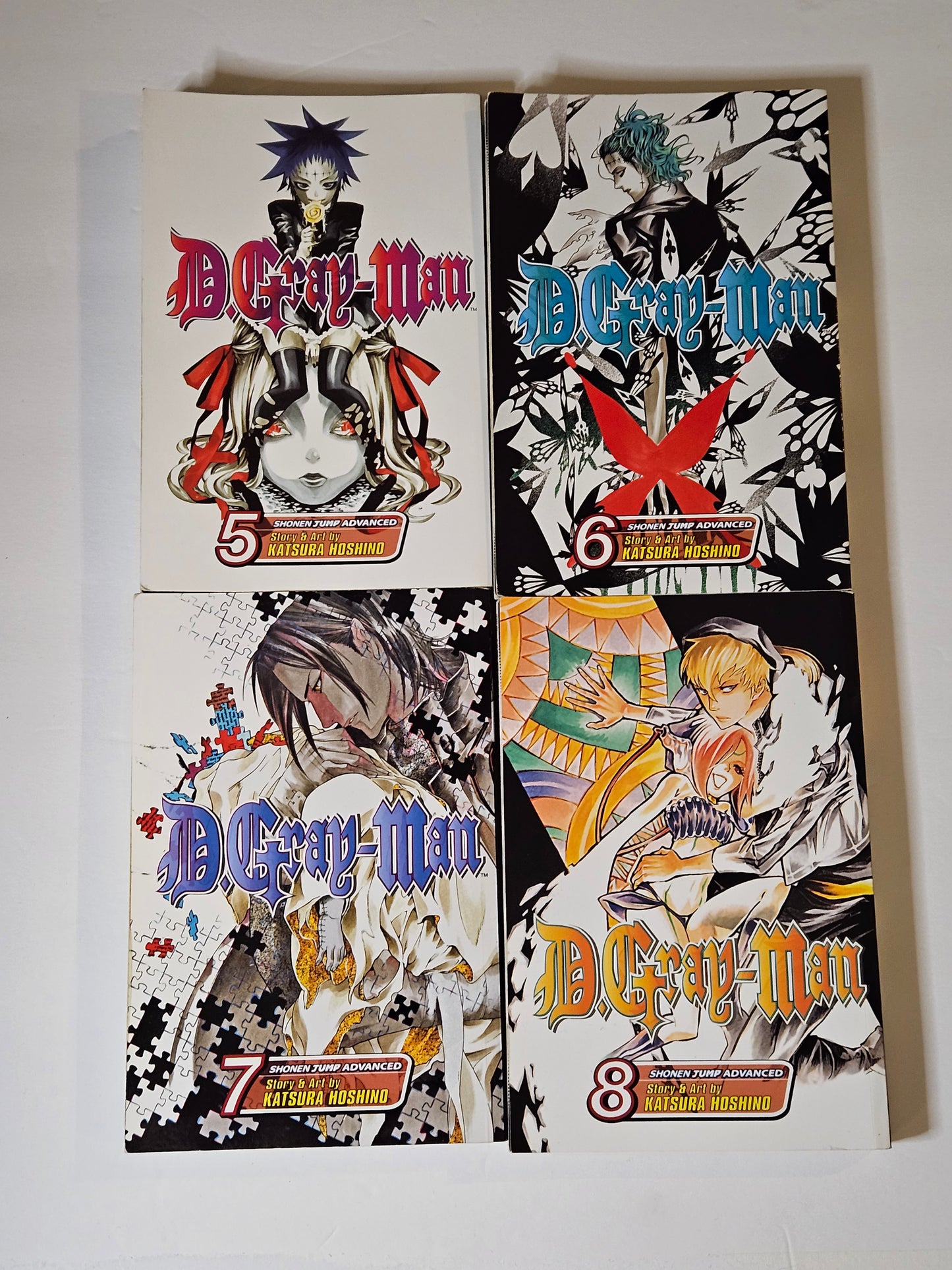 D.Gray-Man Vol. 1 -10 (Paperback)