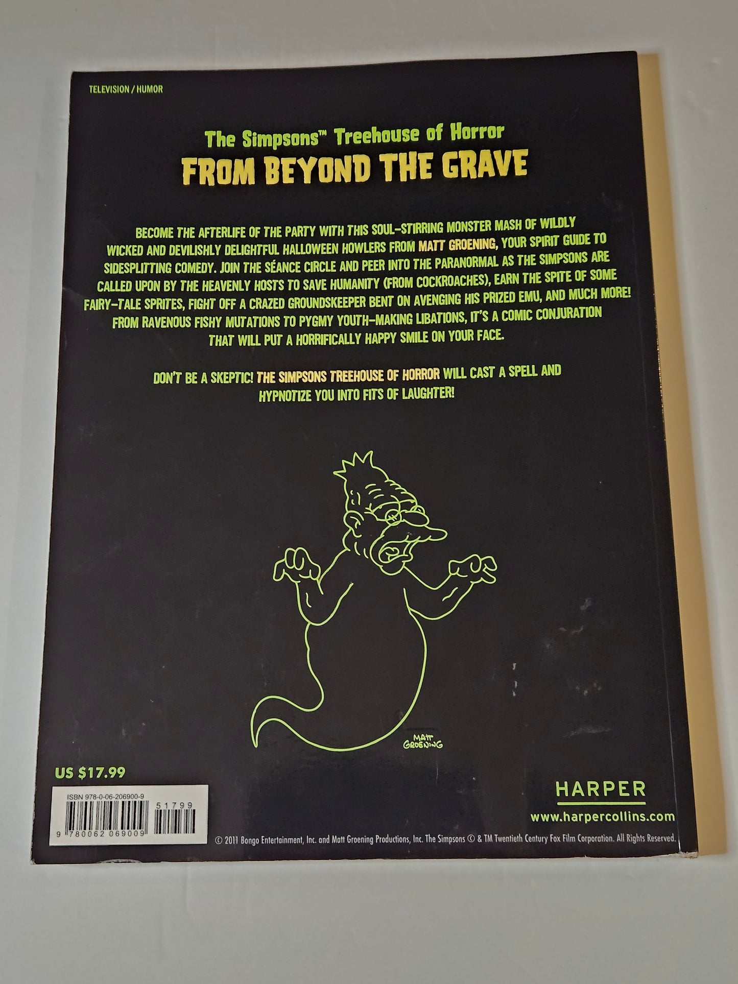 The Simpsons TreeHouse Of Horror From Beyond The Grave (Paperback)