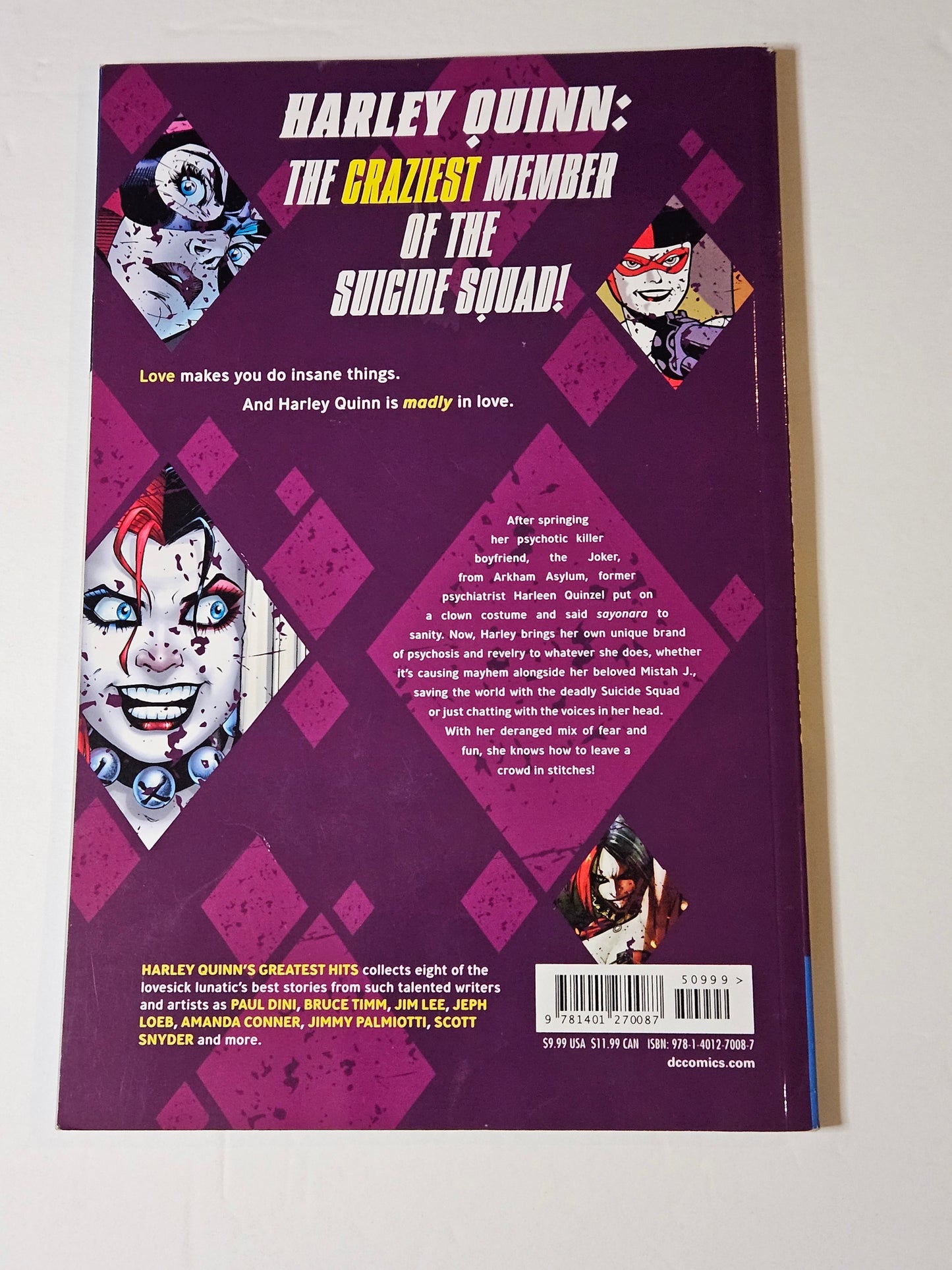 DC Comics Harley Quinn's Greatest Hits (Paperback)