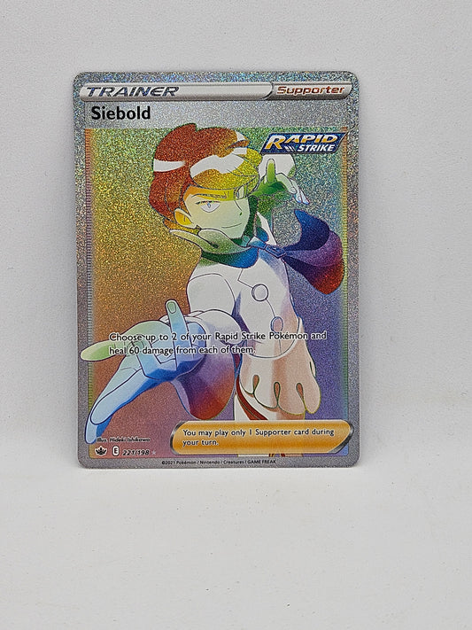 Pokemon Siebold - 221/198 - Secret Rare