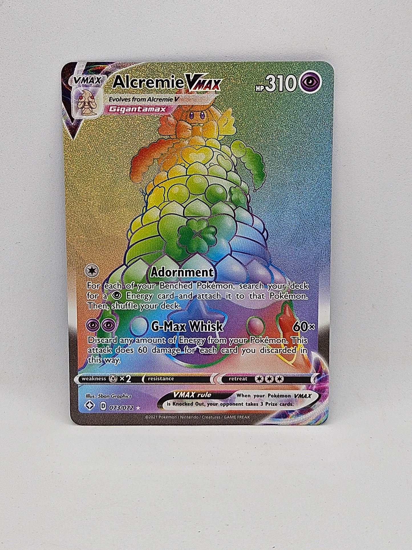 Alcremie VMAX - 073/072 - Secret Rare