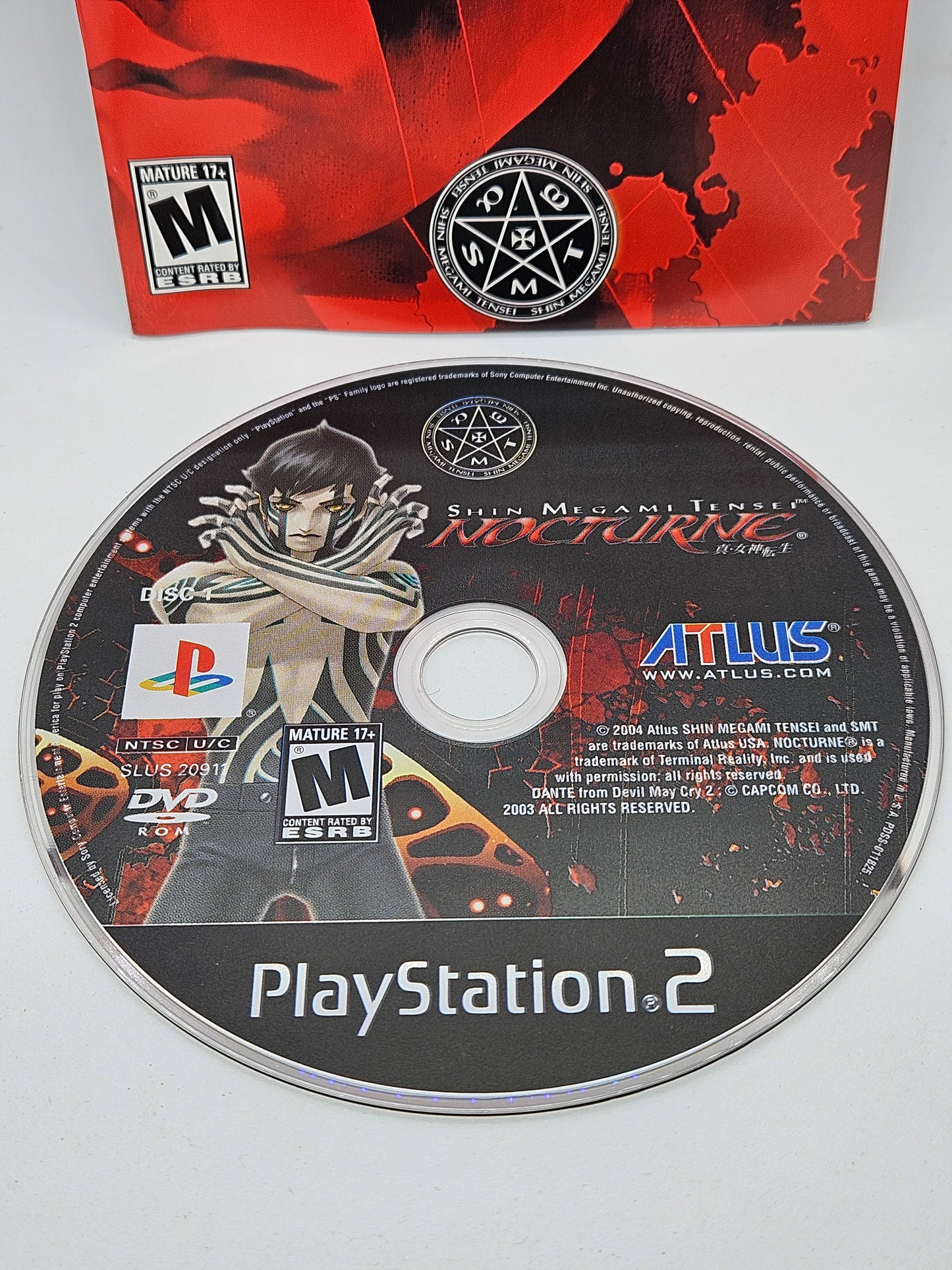 Shin Megami Tensei Nocturne PS2 (Complete)