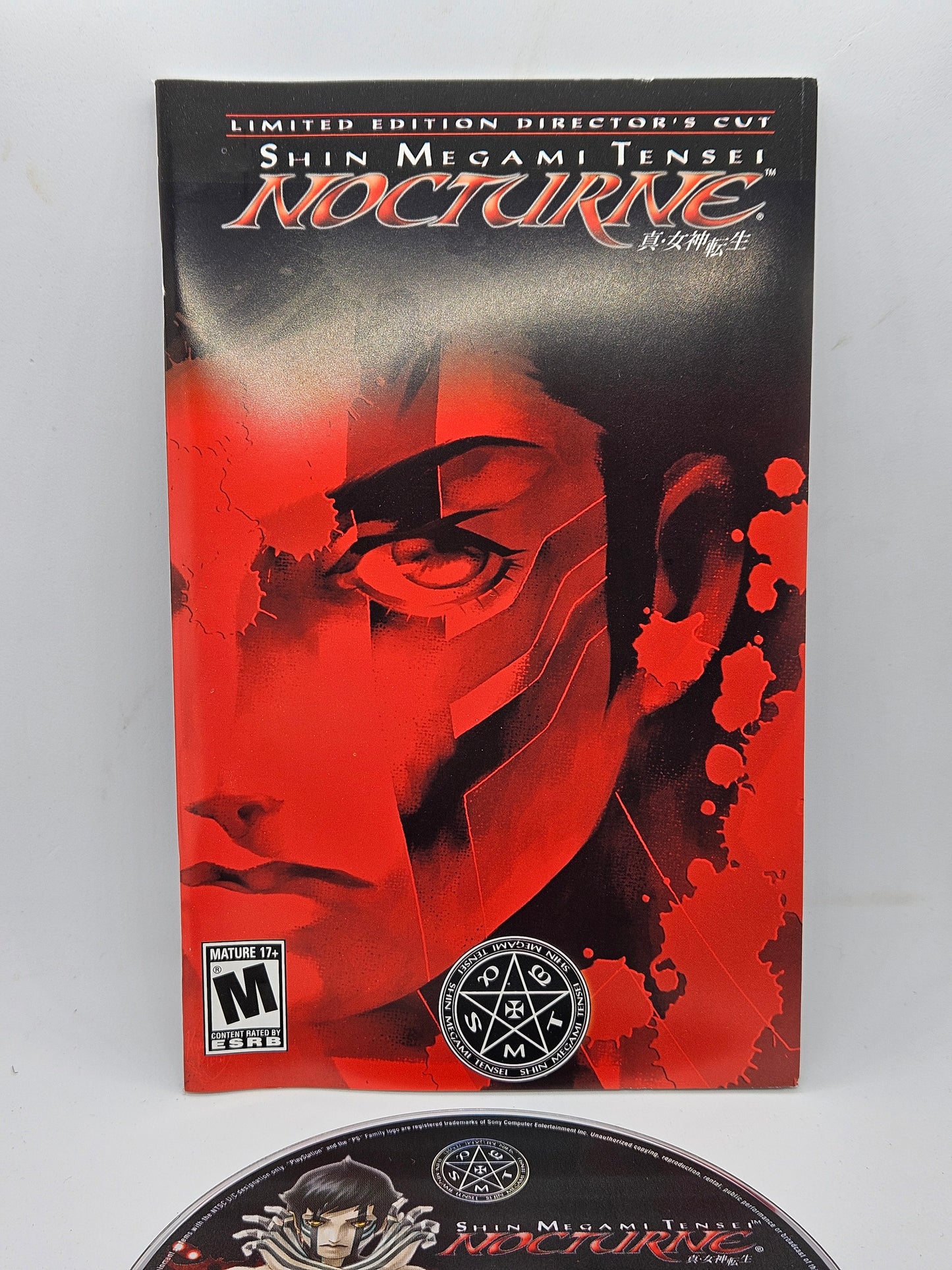 Shin Megami Tensei Nocturne PS2 (Complete)