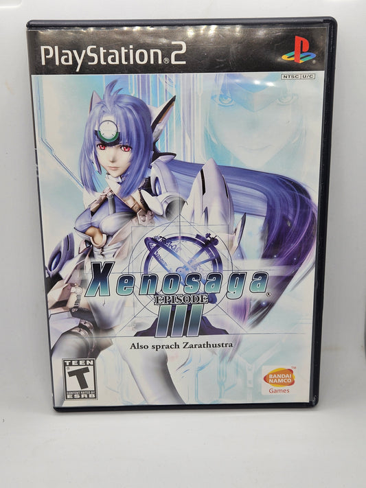 Xenosaga Episode 3 Also Sprach Zarathustra PS2 (Complete)