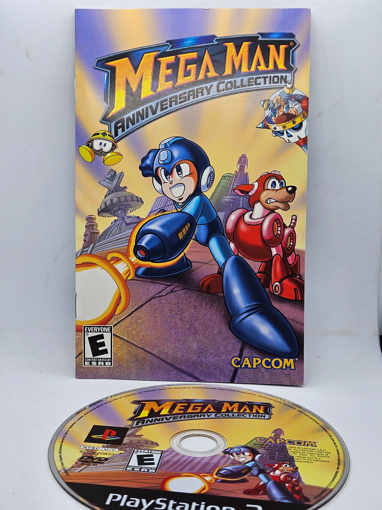 Mega Man Anniversary Collection PS2 (Complete)