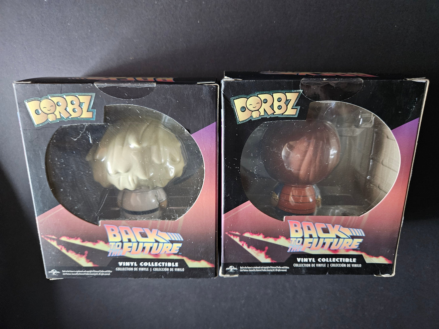 Funko Movies 167/168 Dorbz Marty McFly & Dr Emmett Brown Back To The Future*