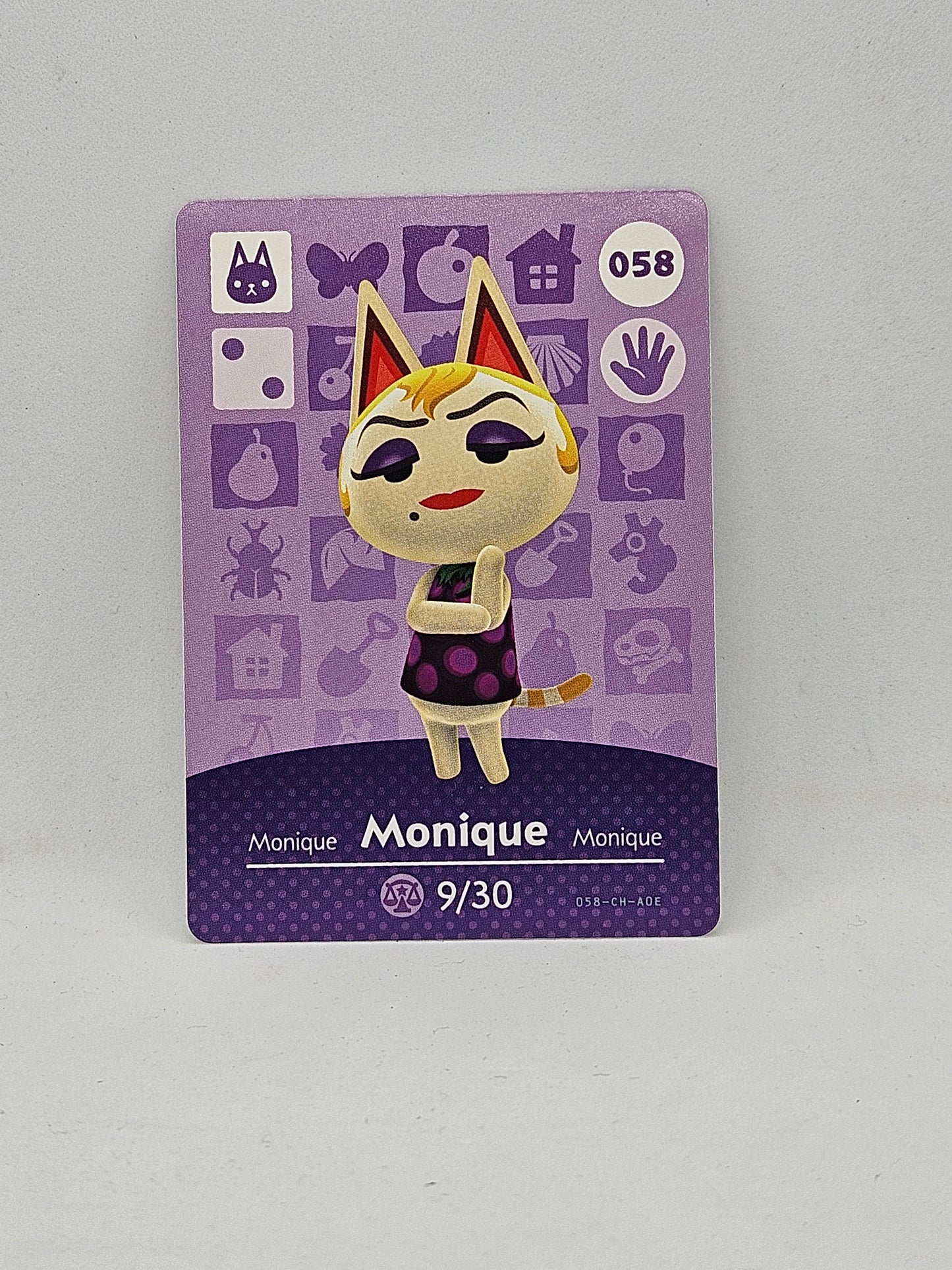 058 - Monique Animal Crossing Amiibo Card Series 1