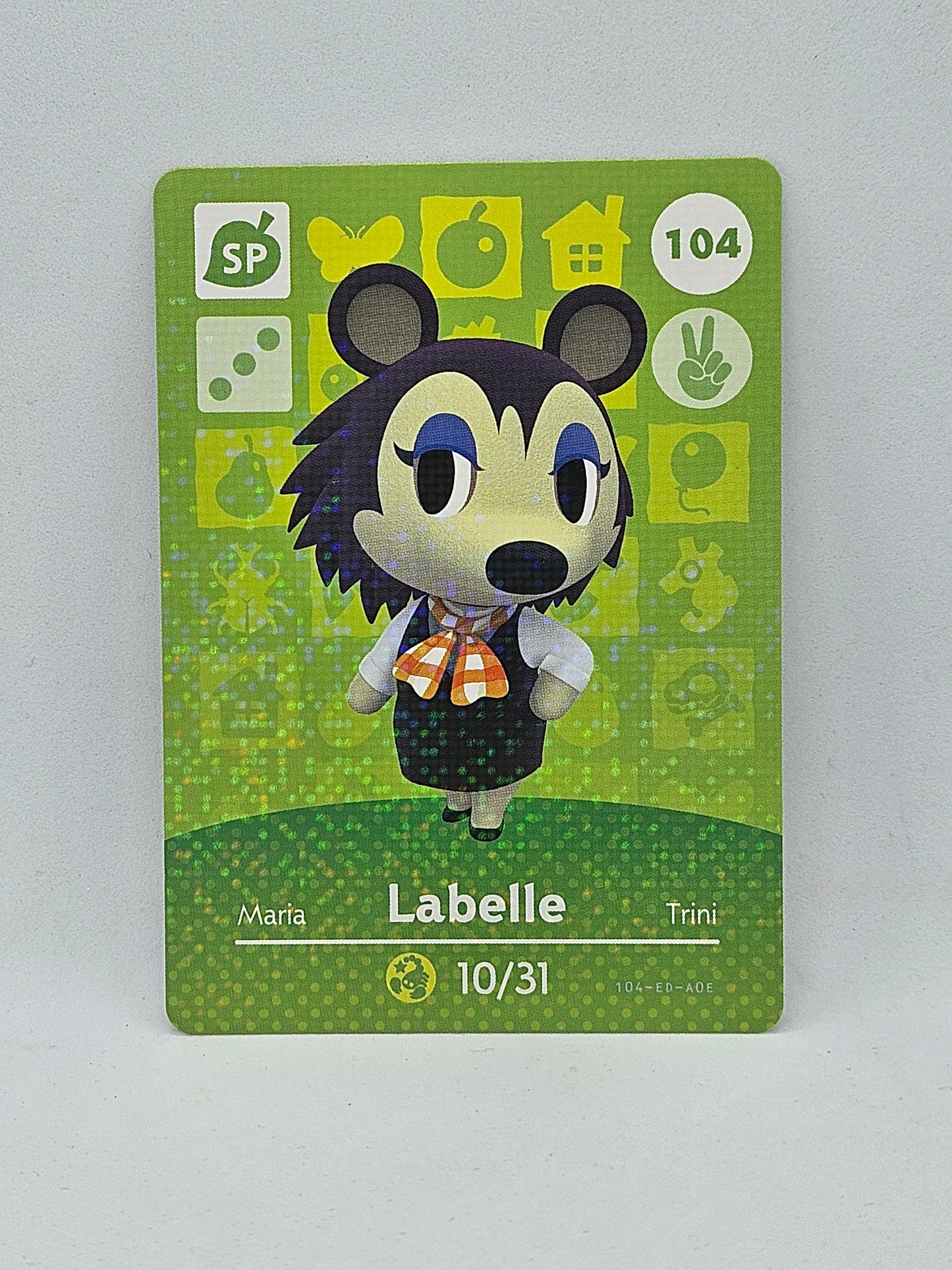 104 Labelle Animal Crossing Amiibo Card Series 2