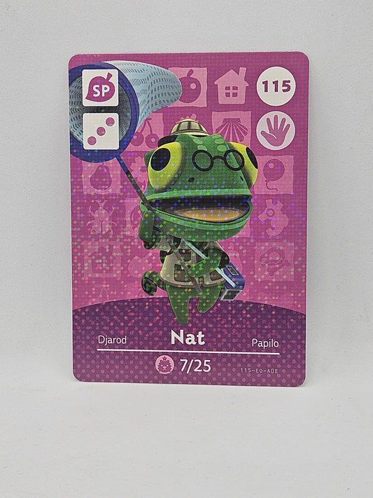 115 Nat Animal Crossing Amiibo Card Series 2