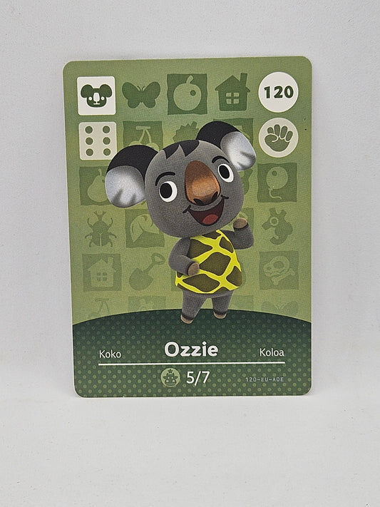 120 Ozzie Animal Crossing Amiibo Card Series 2