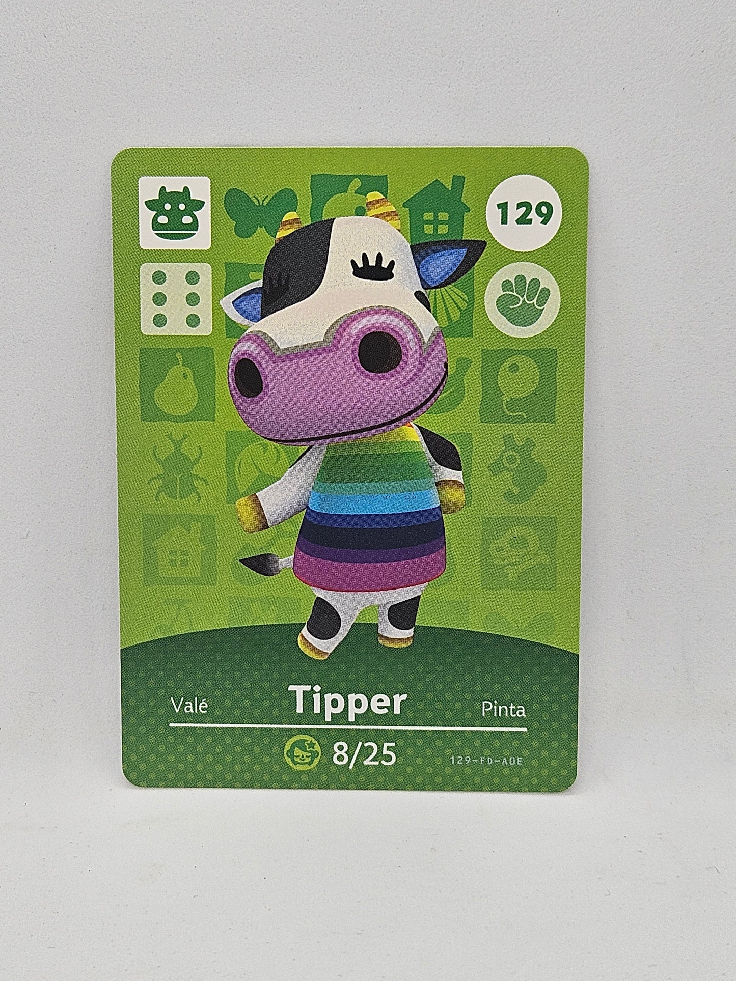 129 Tipper Animal Crossing Amiibo Card Series 2