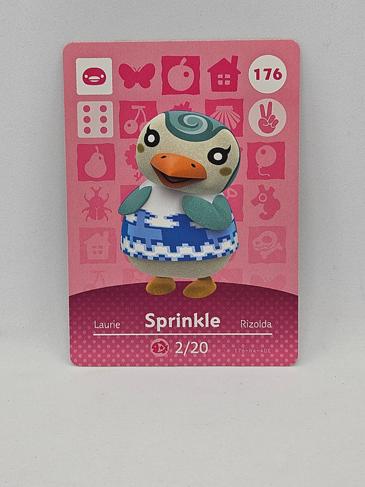 176 Sprinkles Animal Crossing Amiibo Card Series 2