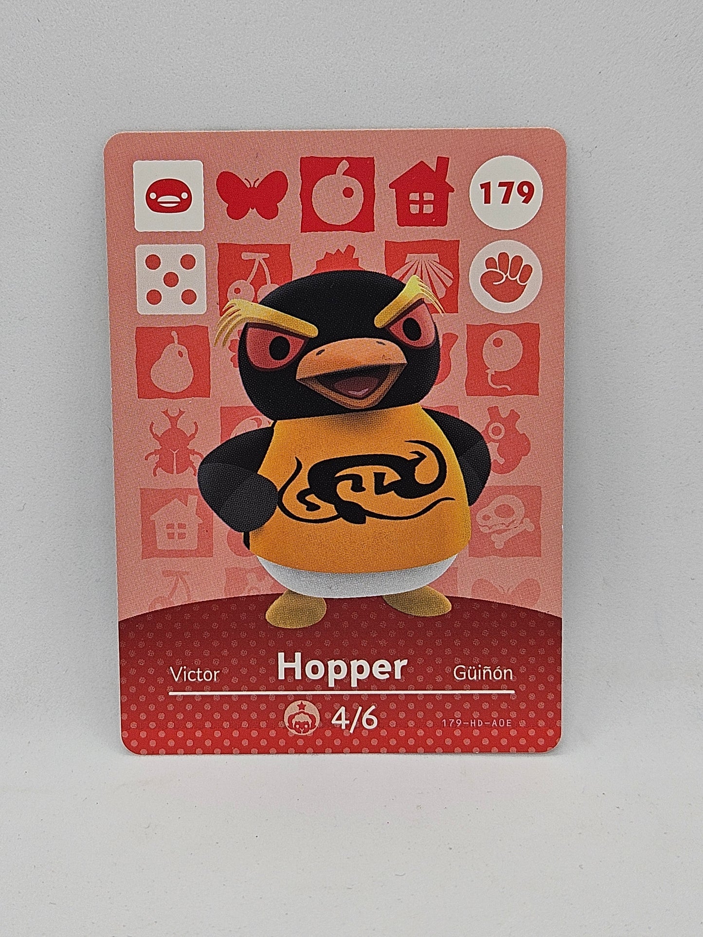 179 Hopper Animal Crossing Amiibo Card Series 2