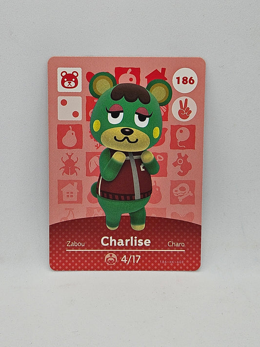 186 Charlise Animal Crossing Amiibo Card Series 2