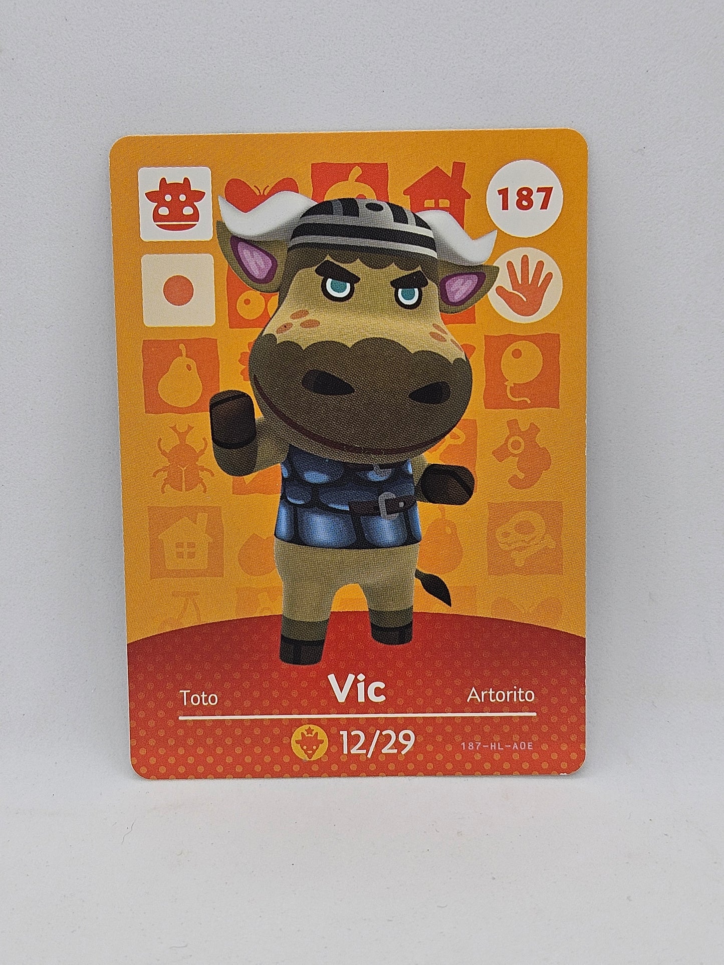 187 Vic Animal Crossing Amiibo Card Series 2