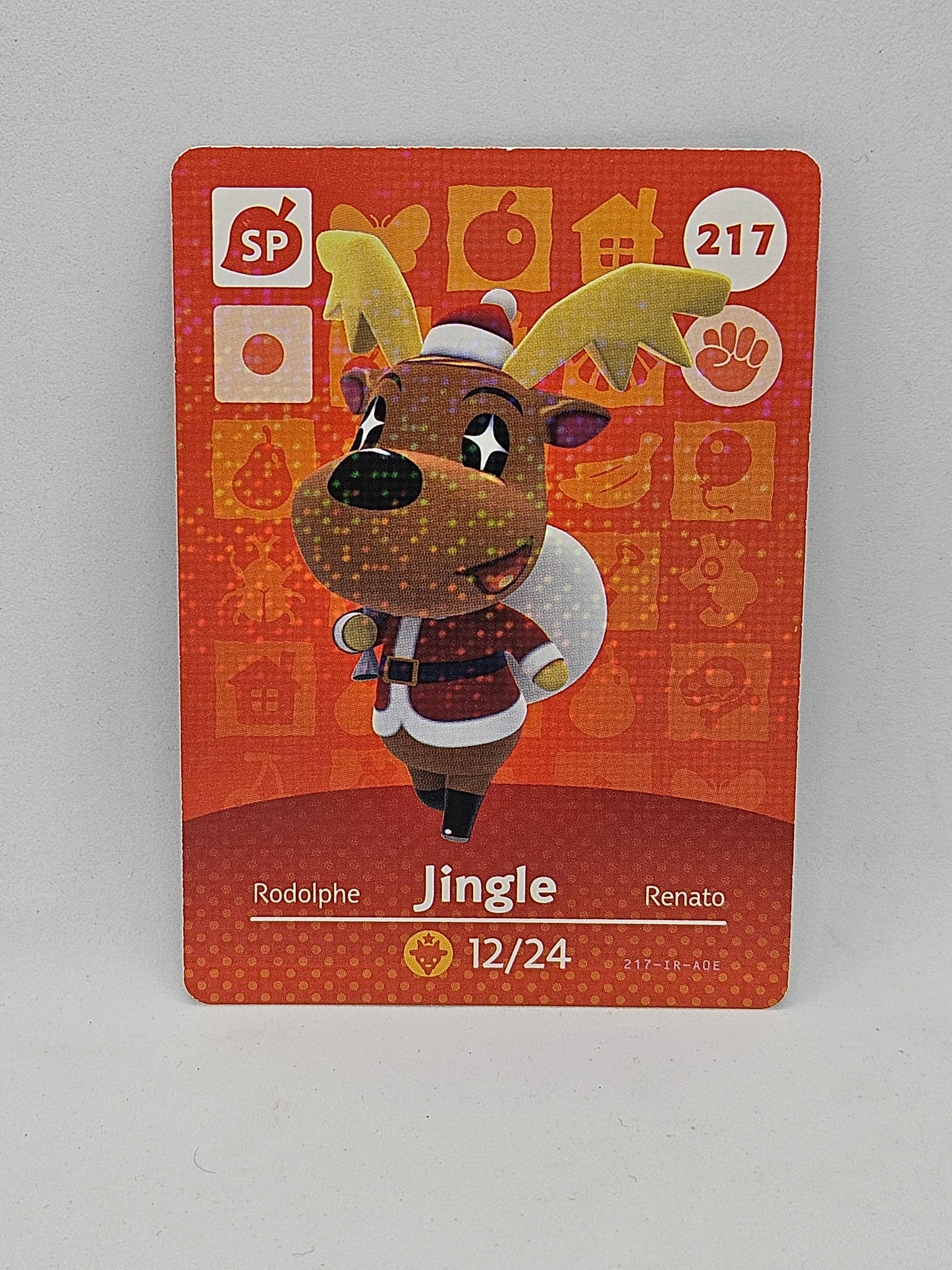 217 Jingle Animal Crossing Amiibo Card Series 3