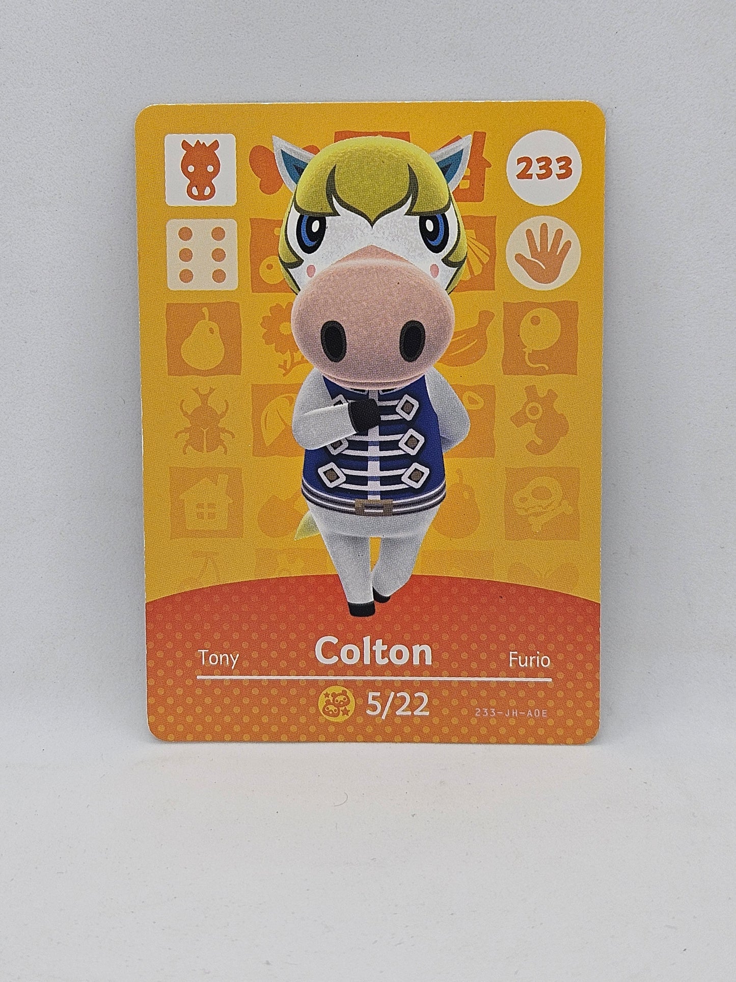 233 Colton Animal Crossing Amiibo Card Series 3