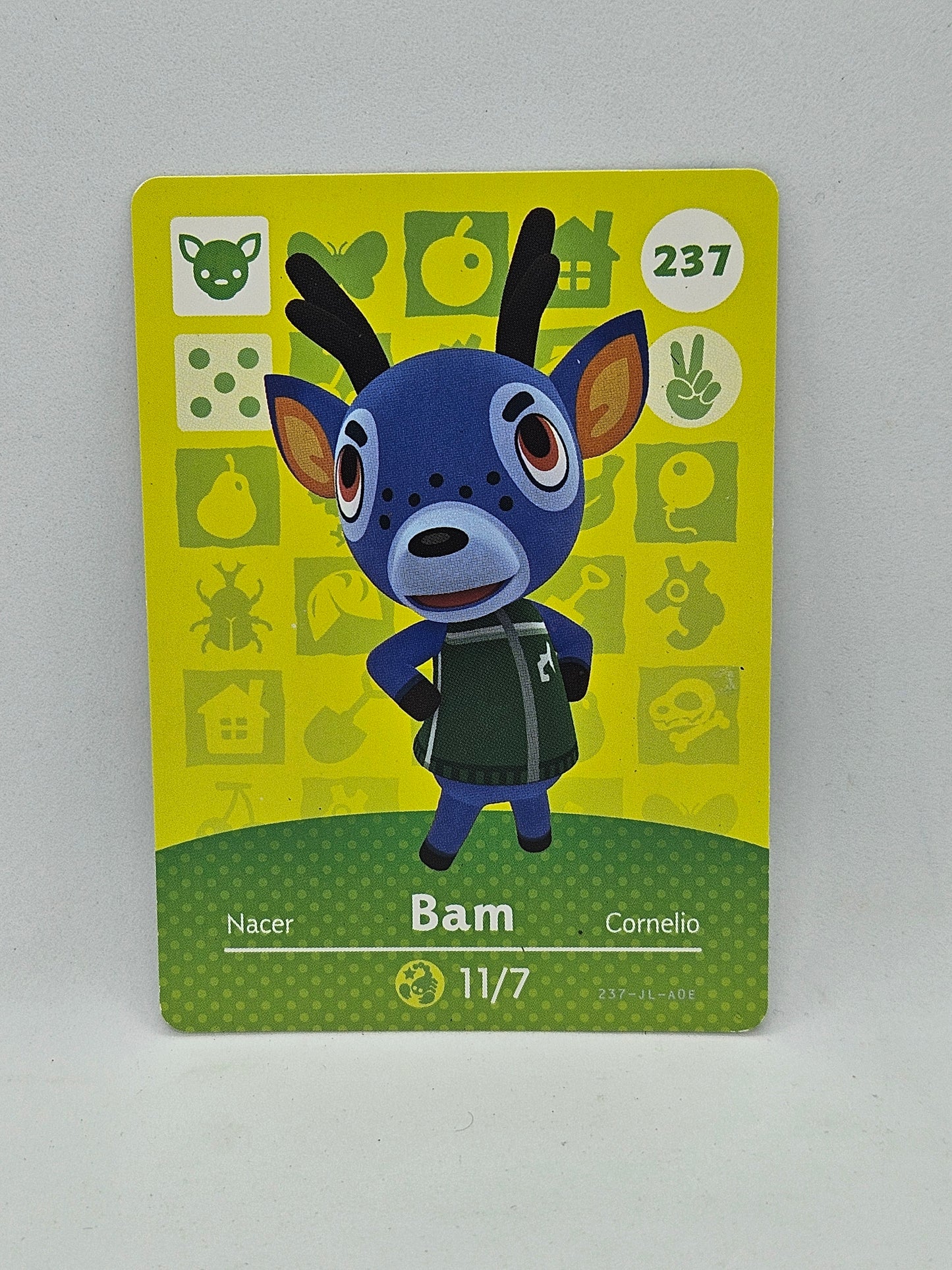 237 Bam Animal Crossing Amiibo Card Series 3