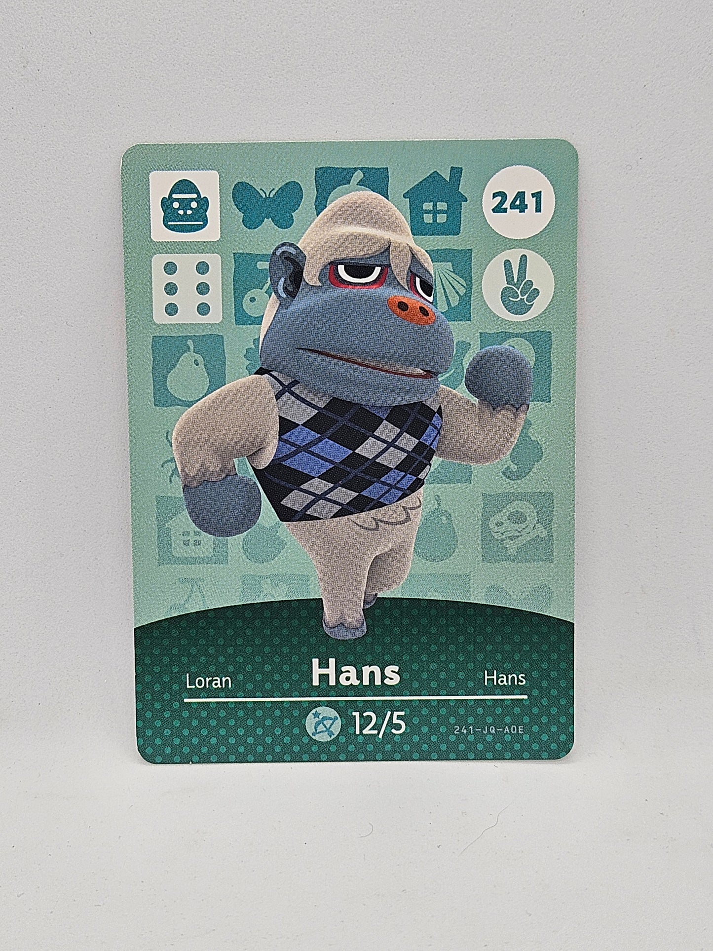 241 Hans Animal Crossing Amiibo Card Series 3