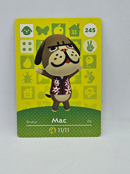 245 Mac Animal Crossing Amiibo Card Series 3