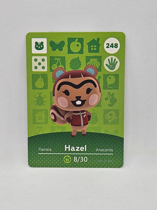 248 Hazel Animal Crossing Amiibo Card Series 3