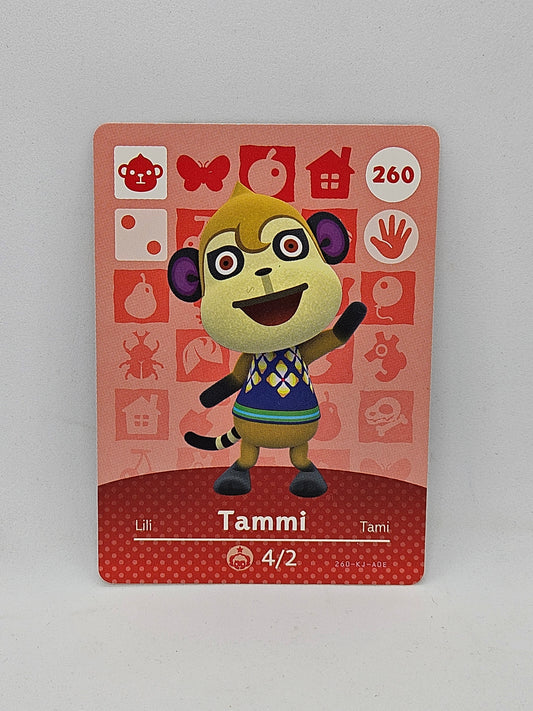 260 Tammi Animal Crossing Amiibo Card Series 3