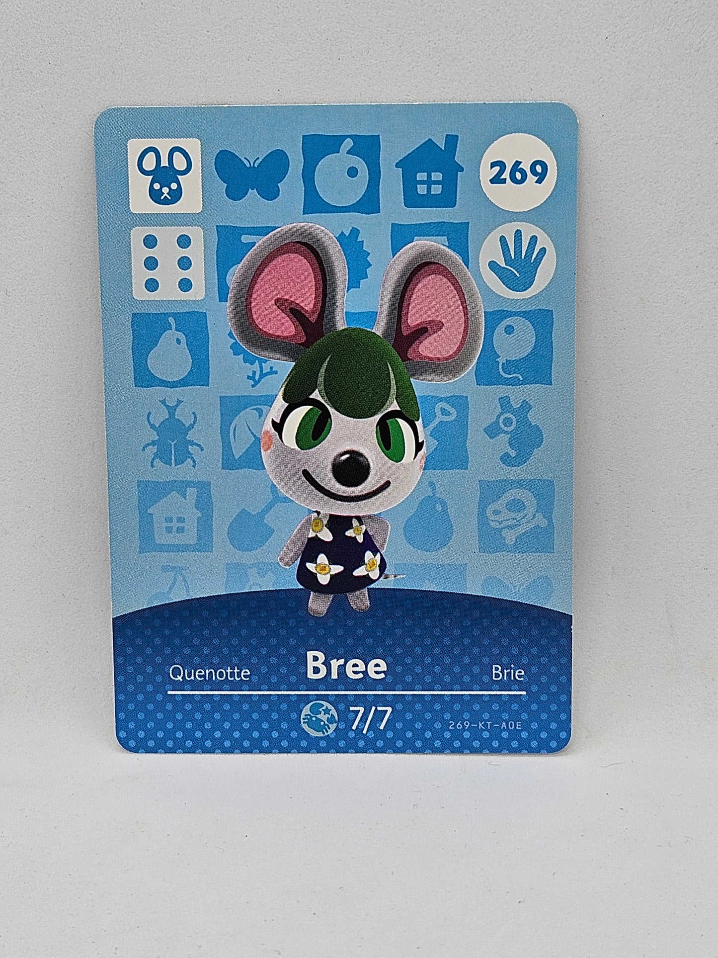 269 Bree Animal Crossing Amiibo Card Series 3