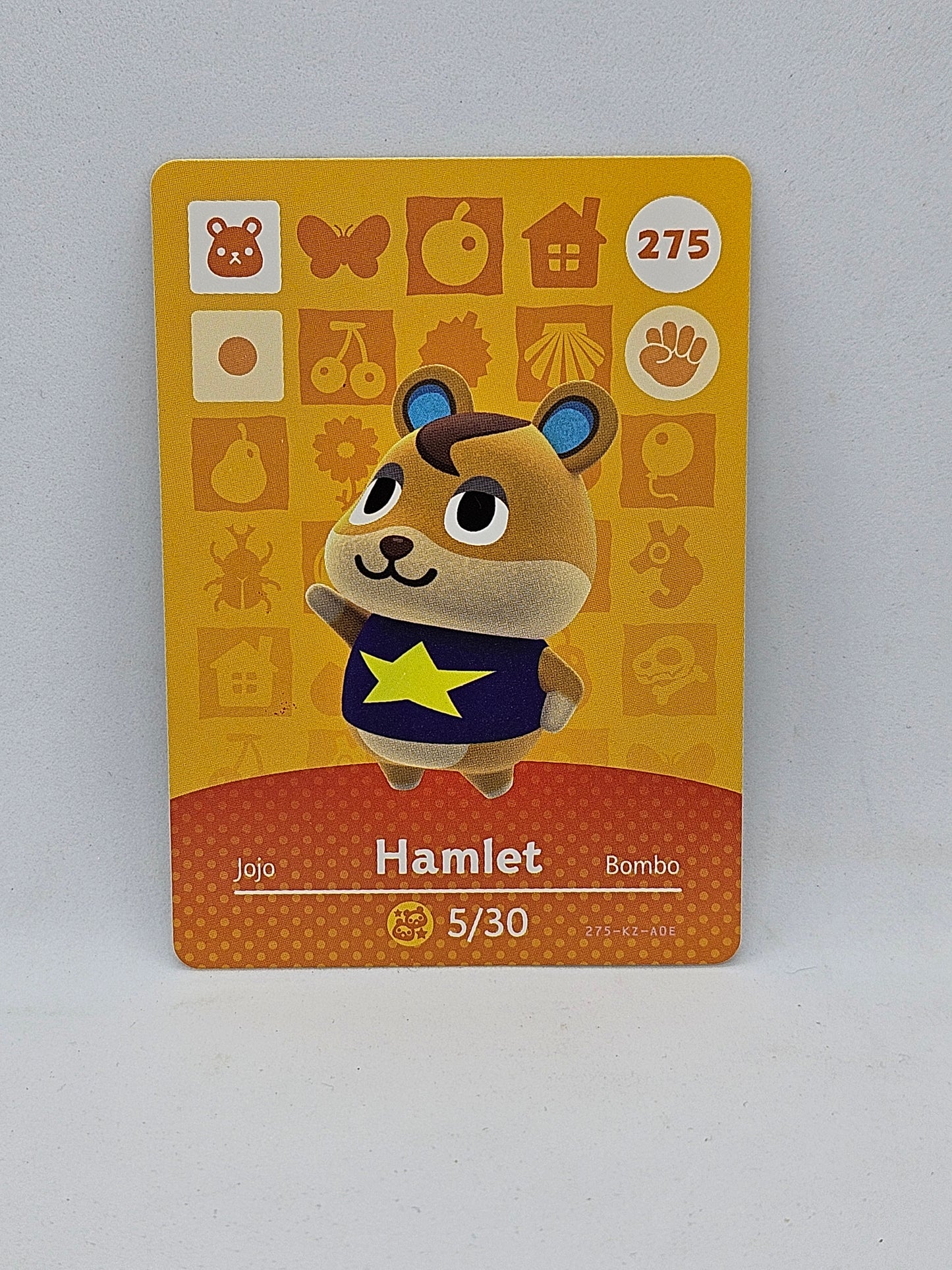 275 Hamlet Animal Crossing Amiibo Card Series 3