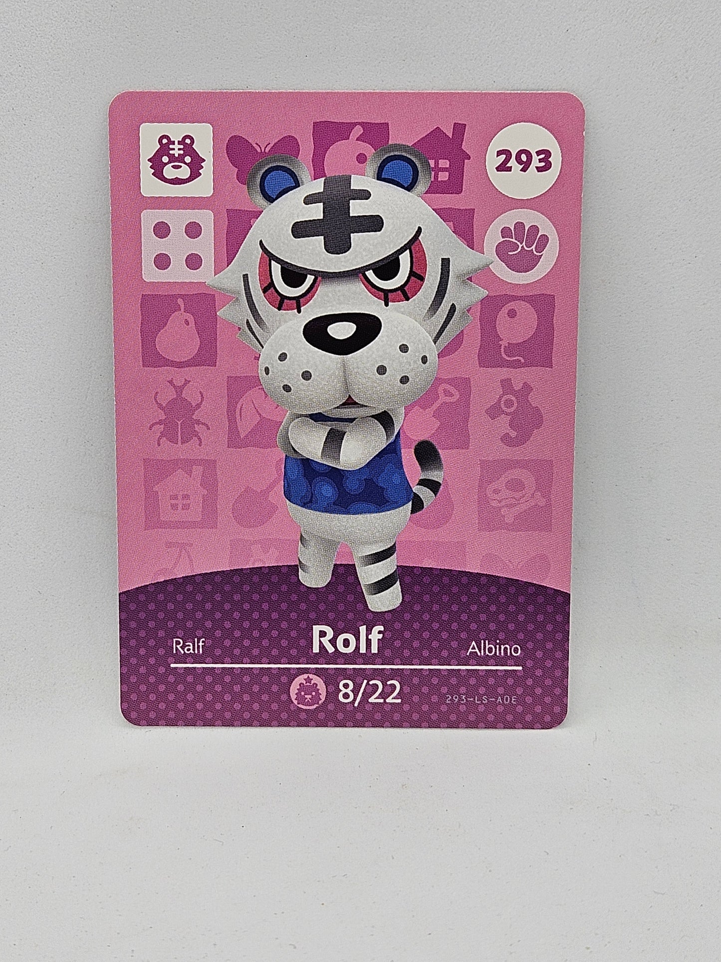 293 Rolf Animal Crossing Amiibo Card Series 3