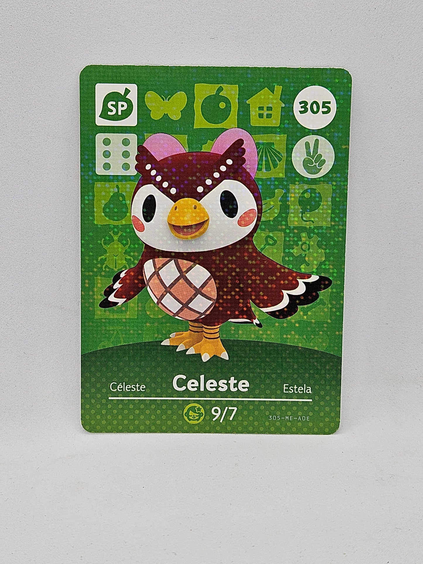 305 Celeste Animal Crossing Amiibo Card Series 4