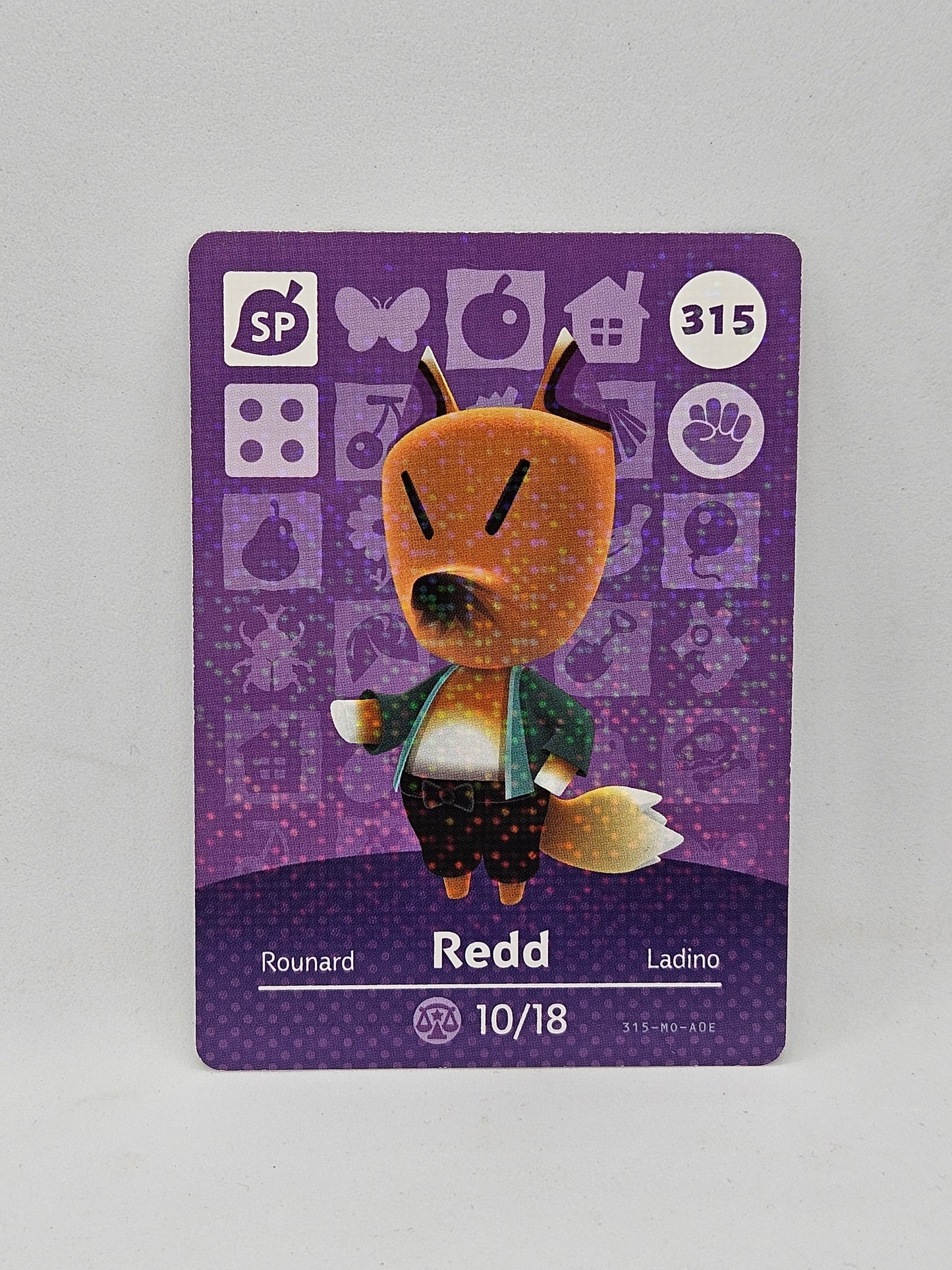 315 Redd Animal Crossing Amiibo Card Series 4