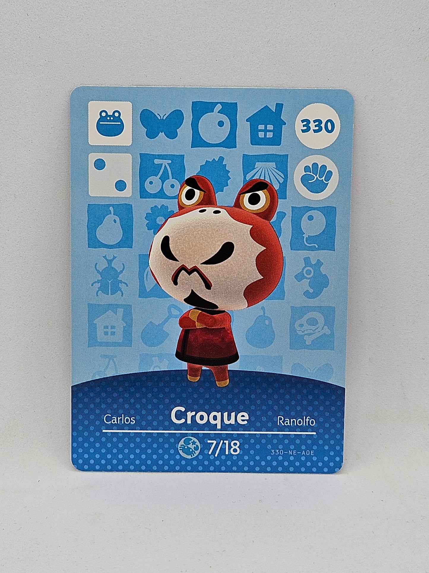 330 Croque Animal Crossing Amiibo Card Series 4