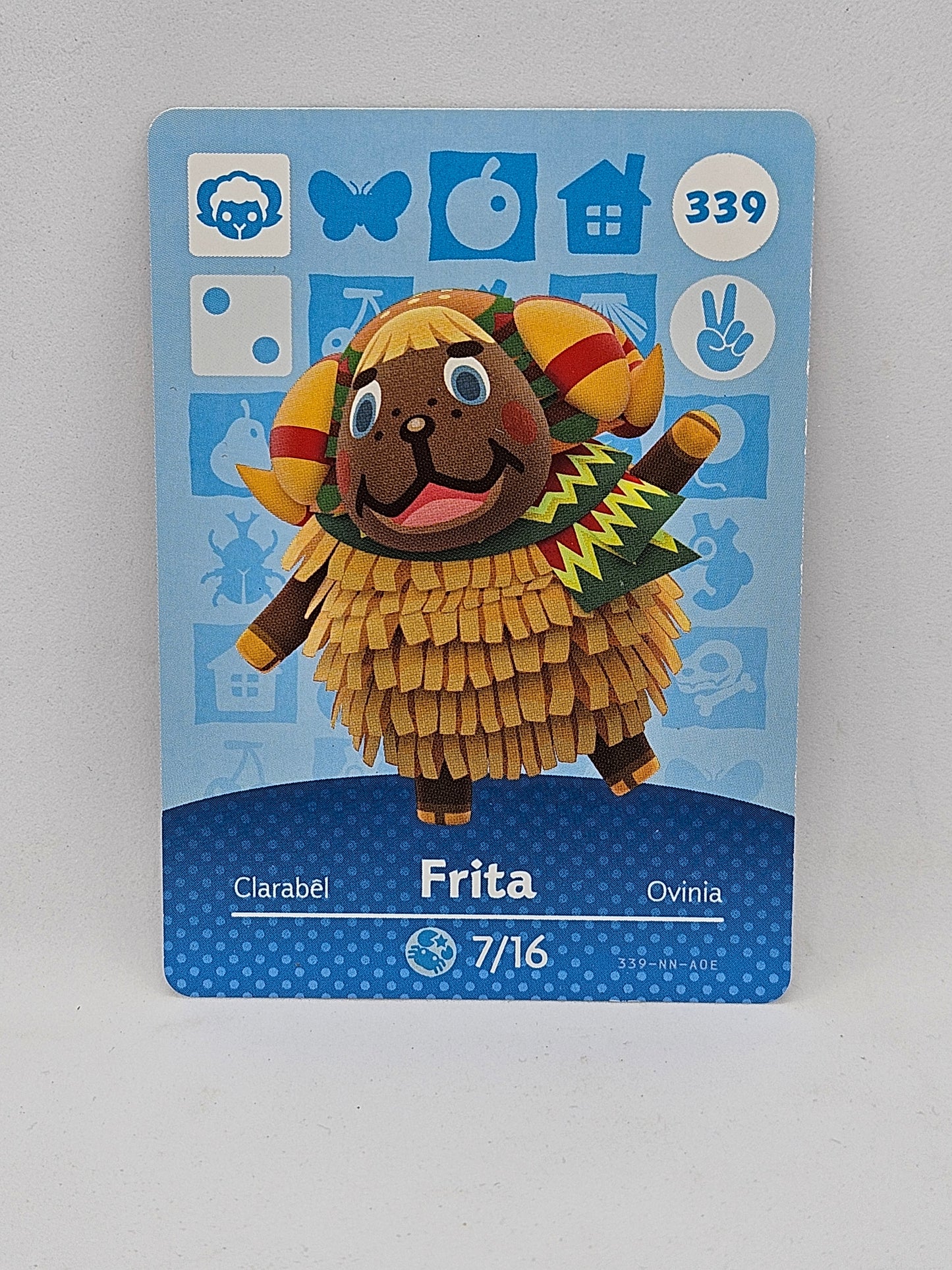 339 Frita Animal Crossing Amiibo Card Series 4