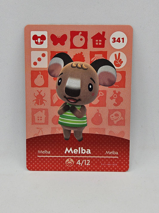 341 Melba Animal Crossing Amiibo Card Series 4