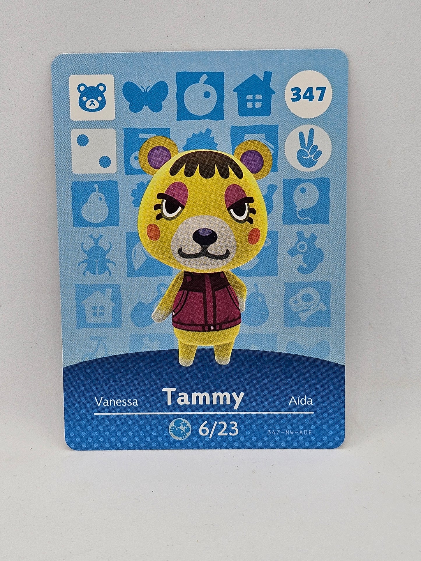 347 Tammy Animal Crossing Amiibo Card Series 4