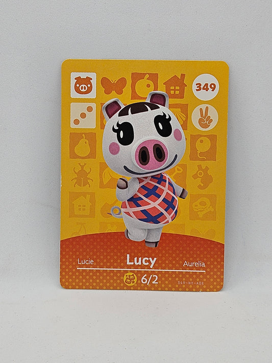 349 Lucy Animal Crossing Amiibo Card Series 4