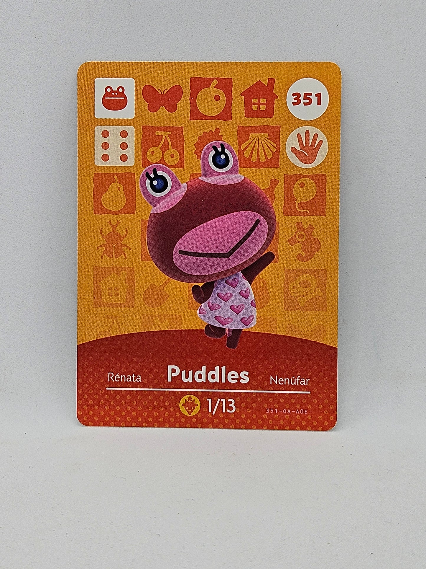 351 Puddles Animal Crossing Amiibo Card Series 4