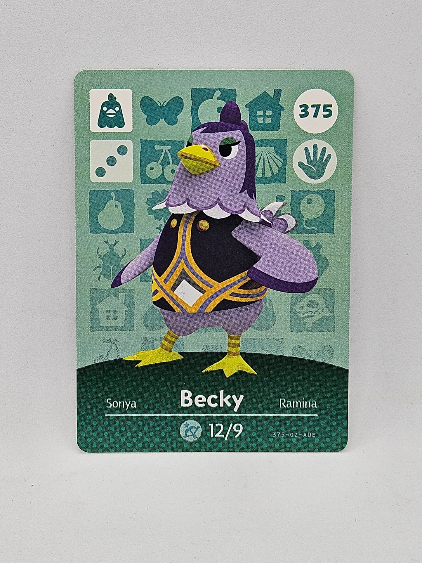 375 Becky Animal Crossing Amiibo Card Series 4