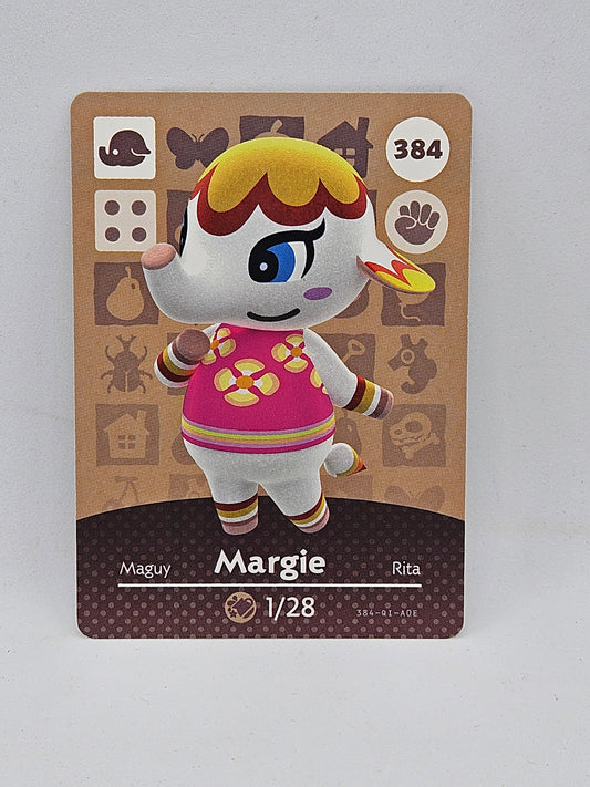 384 Margie Animal Crossing Amiibo Card Series 4