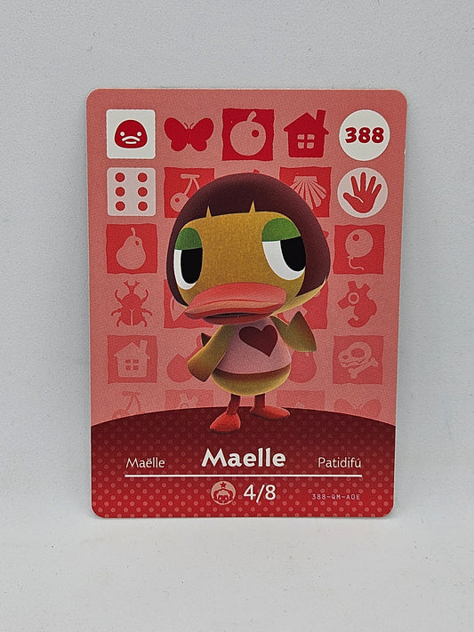 388 Maelle Animal Crossing Amiibo Card Series 4