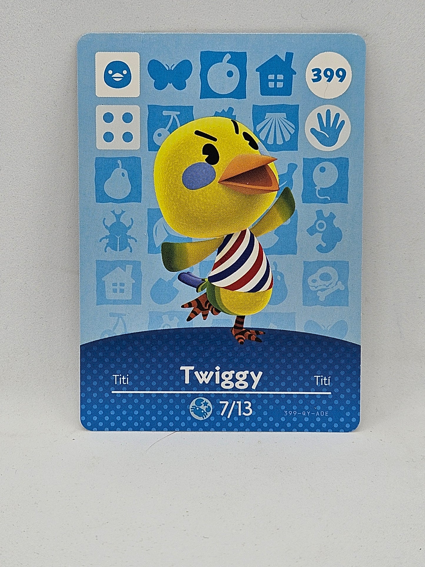 399 Twiggly Animal Crossing Amiibo Card Series 4