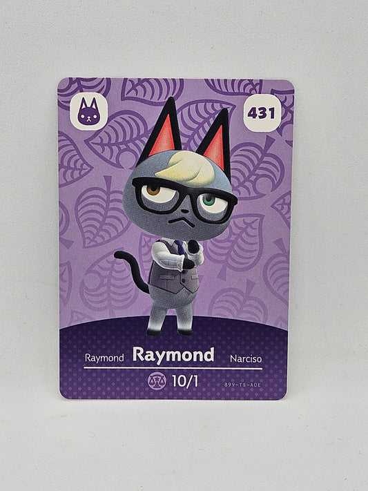 431 Raymond Animal Crossing Amiibo Card Series 5