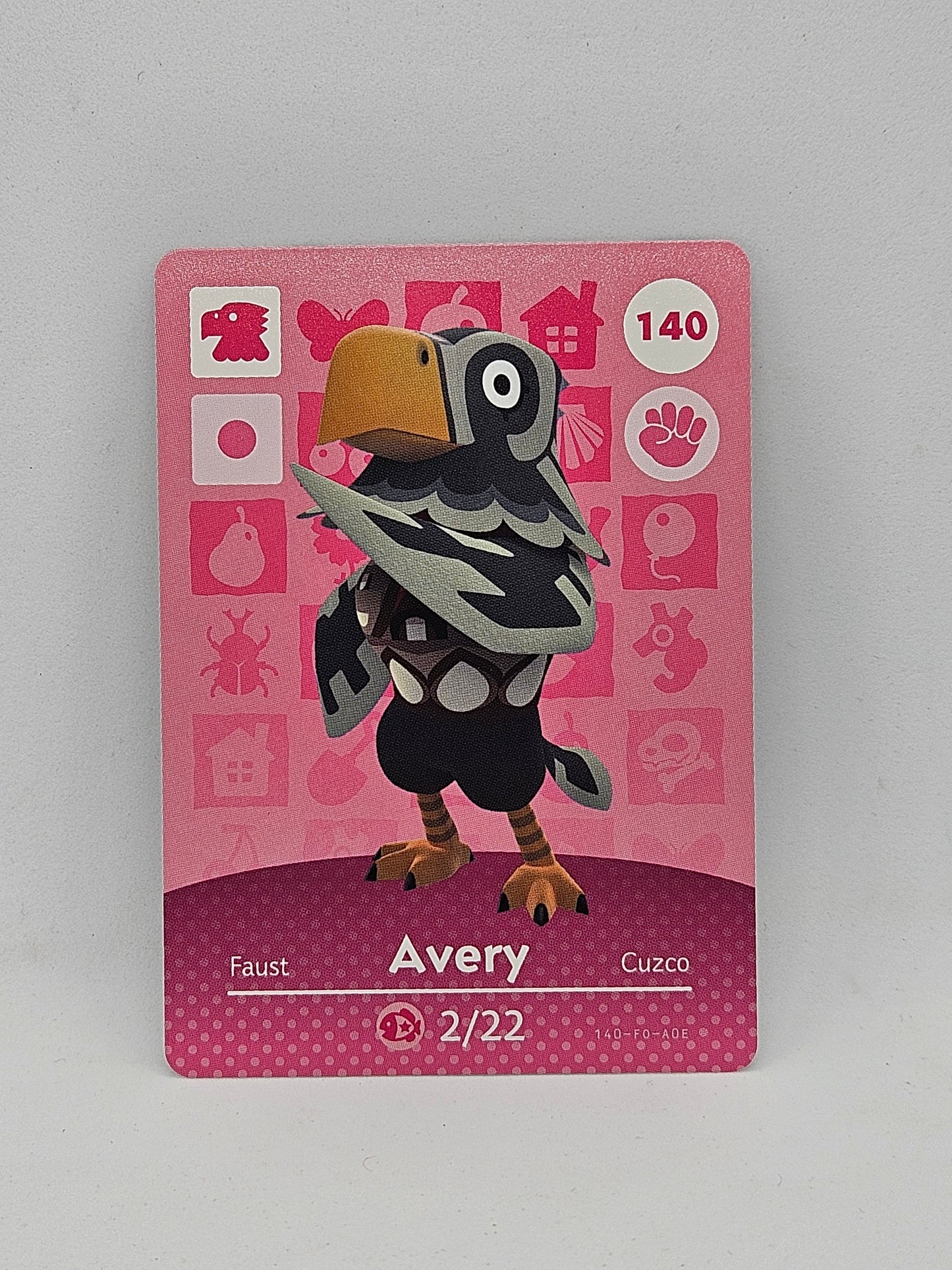 140 Avery Animal Crossing Amiibo Cards Series 2