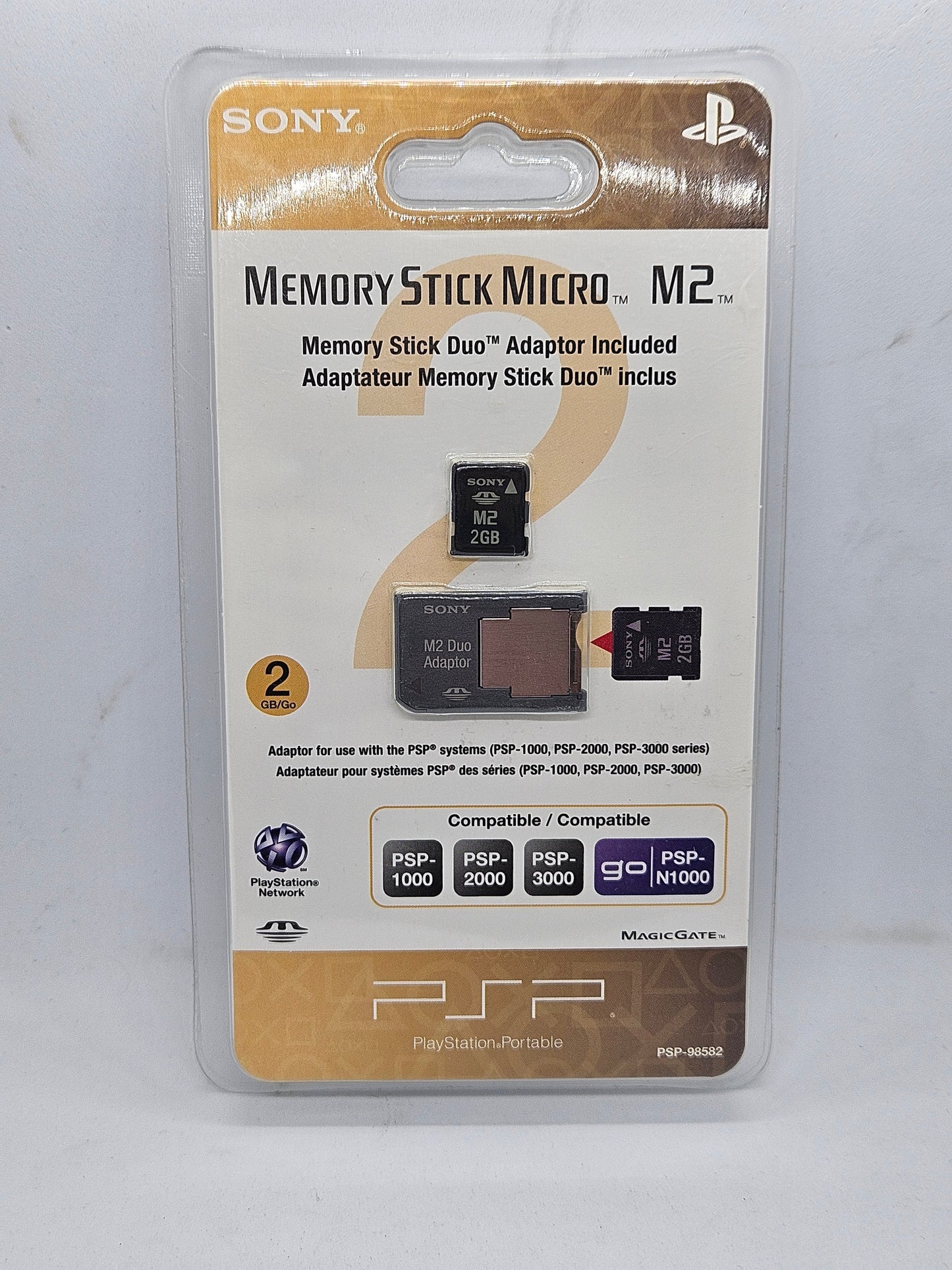 PSP Memory Stick Duo MagicGate 2gb (Sealed)