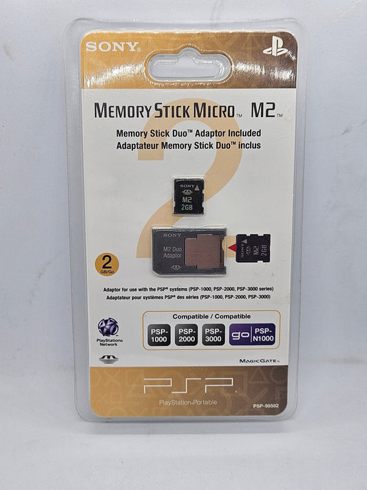 PSP Memory Stick Duo MagicGate 2gb (Sealed)