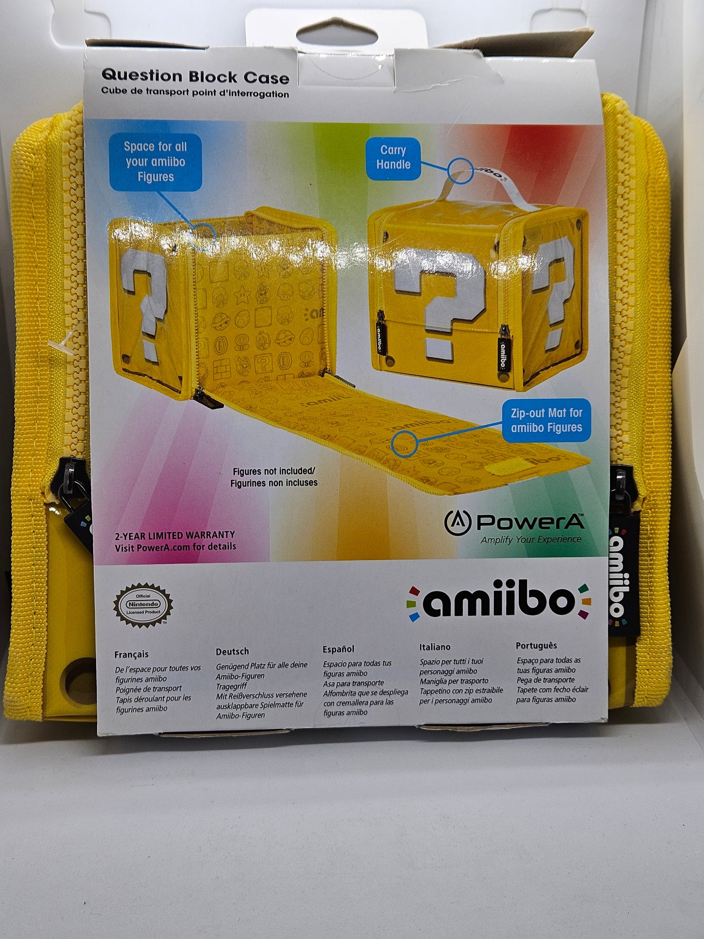 Question Block Amiibo Carrying Case (Sealed)